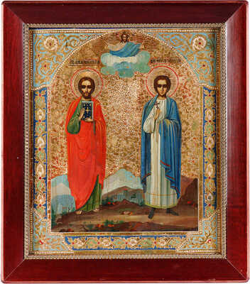 Икона «Святые Лука и Леонтий»